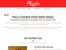 Tablet Screenshot of photobot3000.com